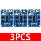 1~5PCS EZ-USB FX2LP CY7C68013A USB Core Board Development Board USB Logic Analyzer With I2C Serial SPI Interface Module Mini USB