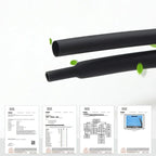 1M 2:1 Heat Shrink Tube Dia 7 8 10 12 14 15 16 18 20 22 25 28 30 35 40mm Wire Shrinkage Sleeving Wrap Kits Sell DIY Connector