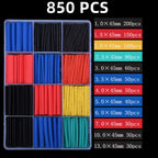 2:1 Times Shrink,Heat Shrink Tube Set,Polyolefin,Insulated Heat Shrinkable Sleeve for Wire Connection and Data Line Protection