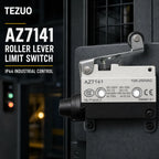 TEZUO AZ7141 IP44 Limit Switch Micro Travel Switch for Industrial Automation