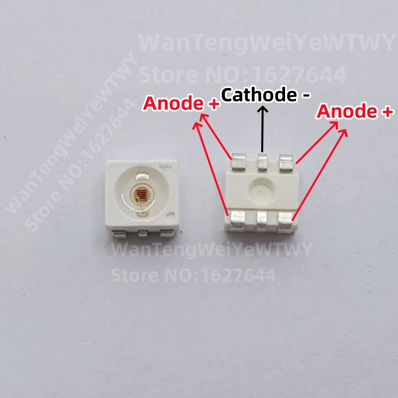 High Power  Automotive  LED     0.5W     3528     3536     Amber     617nm    PLCC-6    LA G6SP    Automotive   Application