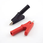 10A 20A 30A 50A Alligator Clip Crocodile Adapter 2mm 4mm Banana Plug Probe Clip for Multimeter Pen Test lead Cable Insulated E2