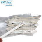 0201 0402 0603 0805 1206 1812 2010 2512 SMD Resistor Kit Assorted Sample Kit 1ohm-10Mohm 1%5%0.1% 33/60/80/146/170values 0R-1M