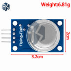 MQ Series Gas Detection Sensor Module Kit - Includes MQ-2, MQ-3, MQ-4, MQ-5, MQ-6, MQ-7, MQ-8, MQ-9, and MQ-135 for Gas Sensing