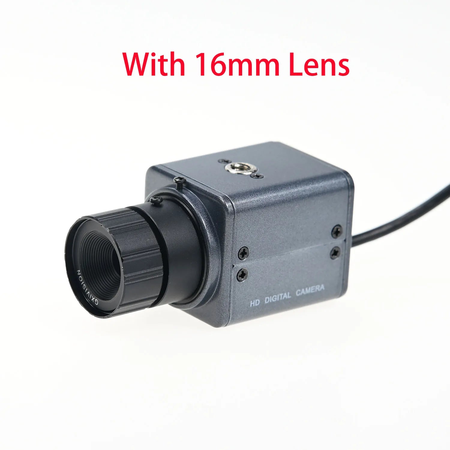 OV9281 Global Shutter,120fps USB Camera 720p Monochrome,Box Webcam 5-50mm/2.8-12mm Varifocal Lens,High Frame Rate Golf Simulator