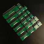 1pcs 4P-- 80P 0.5mm Pitch Connector SMT Adapter to 2.54mm 1.00 Inch Hole FPC FFC Cable Welded Board + Double Row Straight Pin