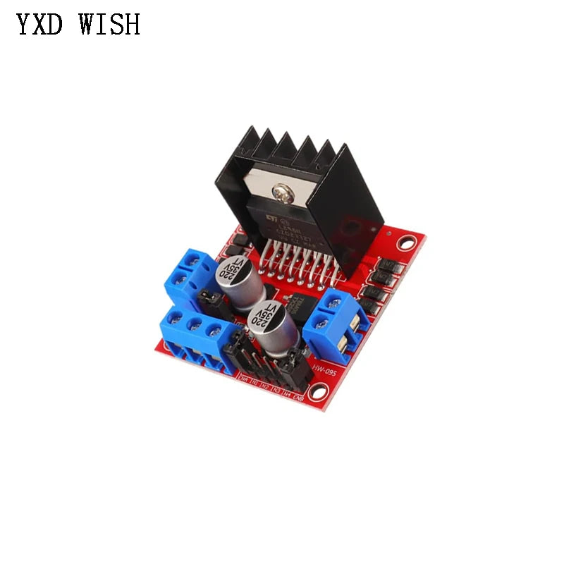 5PCS L298N Motor Drive Controller Board L298 DC Dual H Bridge Robot Stepper Motor Control Drives Module For Arduino Smart Car