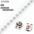 20pcs 3x3 SMD Adjustable Variable Resistor Trimmer Resistance Potentiometer 100R 200R 1K 2K 5K 10K 20K 50K 100K 200K 500K 1M Ohm