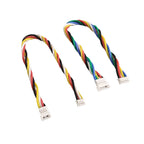 Jst 1.25mm Pitch Extension Cable Male Female Connector 2/3/4/5/6 Pin Housing Adapter  with 15cm Pre Pressed Soft Silicon Wire