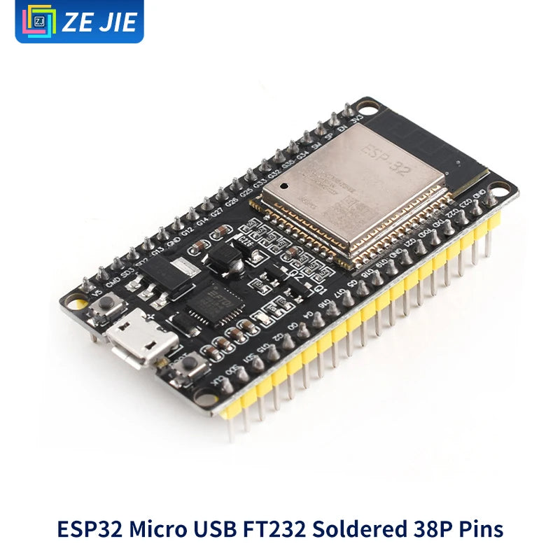 ESP32 Development Board Module, 8266 Wireless WiFi + Bluetooth, Dual-Core CPU, CH340 Chip, ESP32 Programming Socket