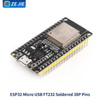 ESP32 Development Board Module, 8266 Wireless WiFi + Bluetooth, Dual-Core CPU, CH340 Chip, ESP32 Programming Socket