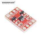 Bi-Directional Logic Level Shifter Module 5V 3.3V 2 Channel, for I2C UART TTL Serial, Reverse Polarity Protection