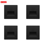 PIR Motion Detector Light Sensor LED Lights AC 110V-220V Recessed Staircase Bedroom Wall Lamp LED Night Light