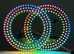 DC5V WS2812B DIY Led Ring Individually Addressable WS2812 IC Built-in 5050 RGB Round Modules Circle Arduino Light 8 To 148 Pixel
