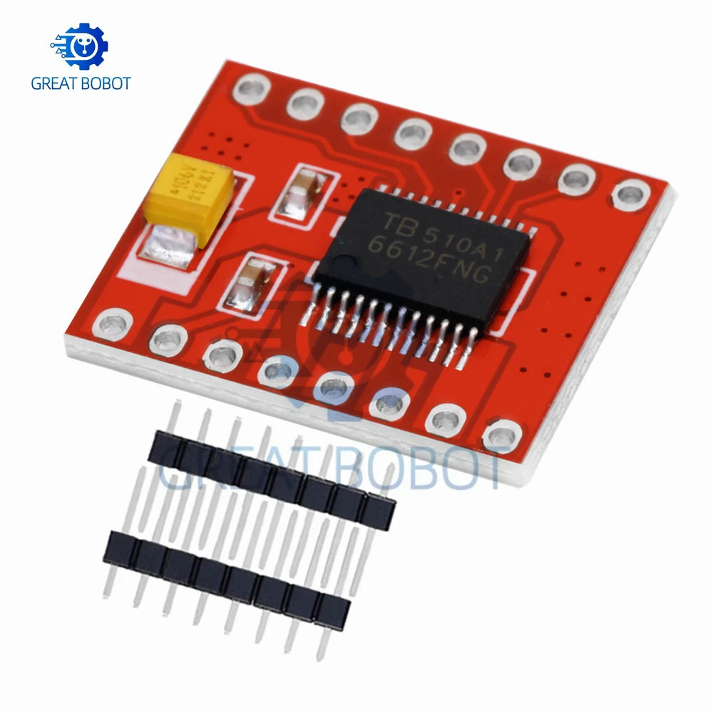TB6612/DRV8833 Dual Motor Driver 1A TB6612FNG for Arduino Microcontroller Better than L298N