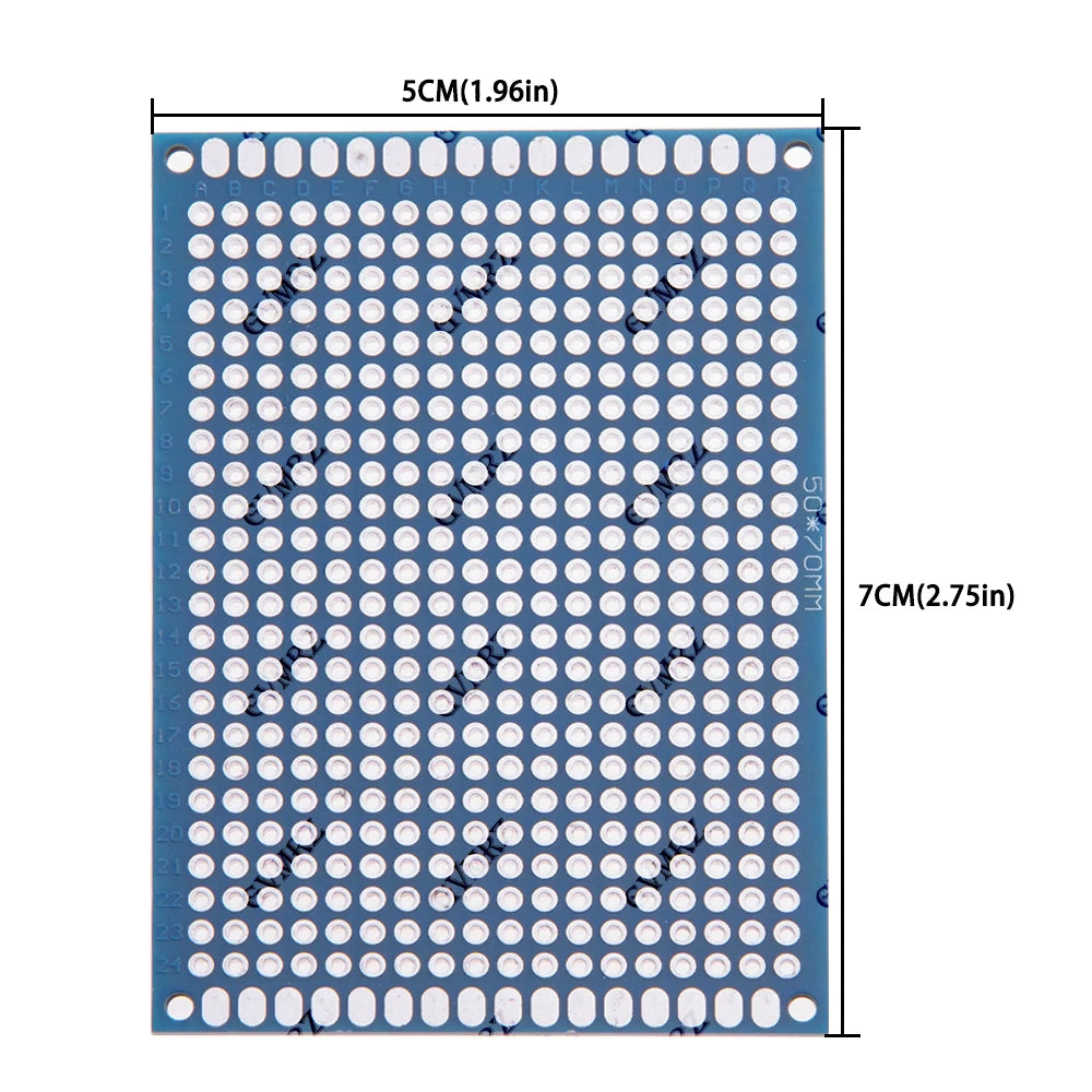 5x7cm/2x8cm/3x7cm/9x15cm/8x12cm Universal Through Hole Perfboard Double Sided PCB Prototype Board  Perfboard for DIY Electronics