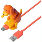 Cute Funny Dog Humping Phone Charging Cable Smartphone To Micro USB Type-C Data For Android Type-C Mobile Phone Charging