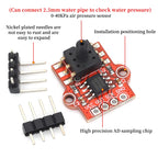 1/5/10Pcs HX710B Barometric Pressure Sensor Module 0-40KPa Water Level pressure sensor Controller Board for Arduino DC3.3-5V
