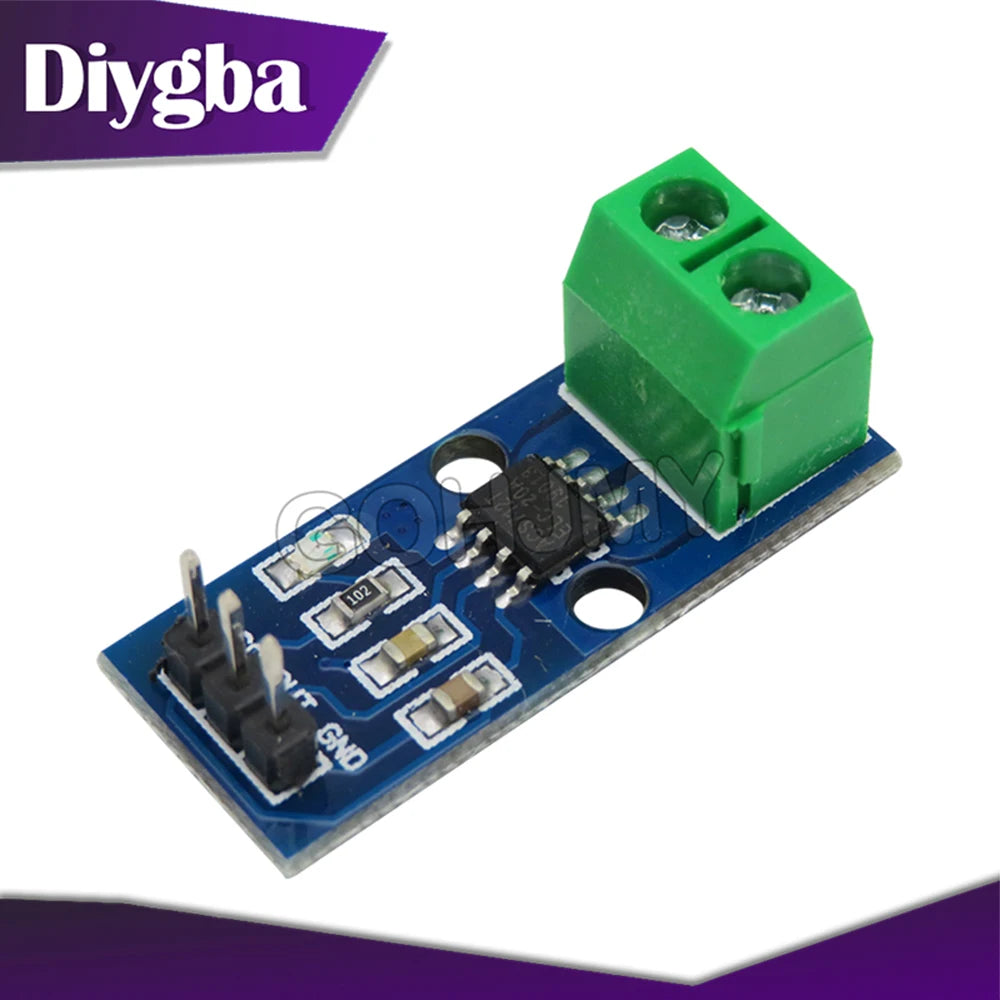ACS712 ACS724 module 5A 20A 30A range current detection board Hall current sensor 05B