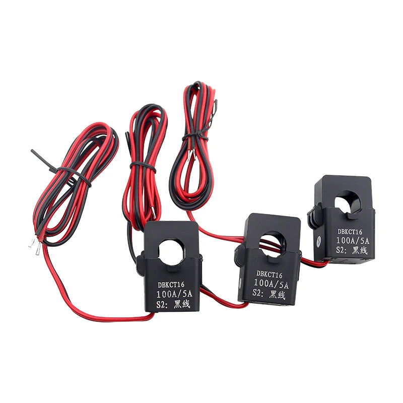 3PCS Split Core Current Transformer DBKCT16 AC Current Sensor Clamp On Current Transformer