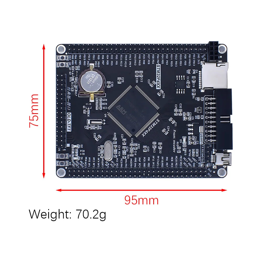 STM32F407ZET6 STM32F407ZGT6  STM32 System ARM Core Board Development Board F407 Cortex-M4 Single-Chip Learning Board WAVGAT