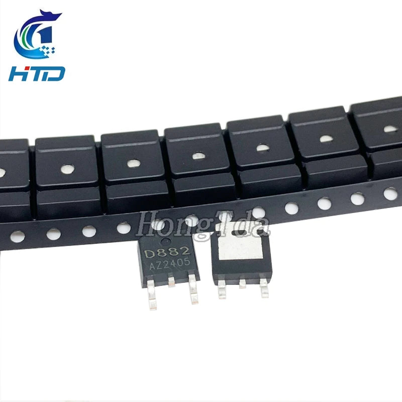20PCS 2SB772 2SD882 SOT-89 B772 D882 TO-252 SMD PNP MEDIUM POWER TRANSISTOR