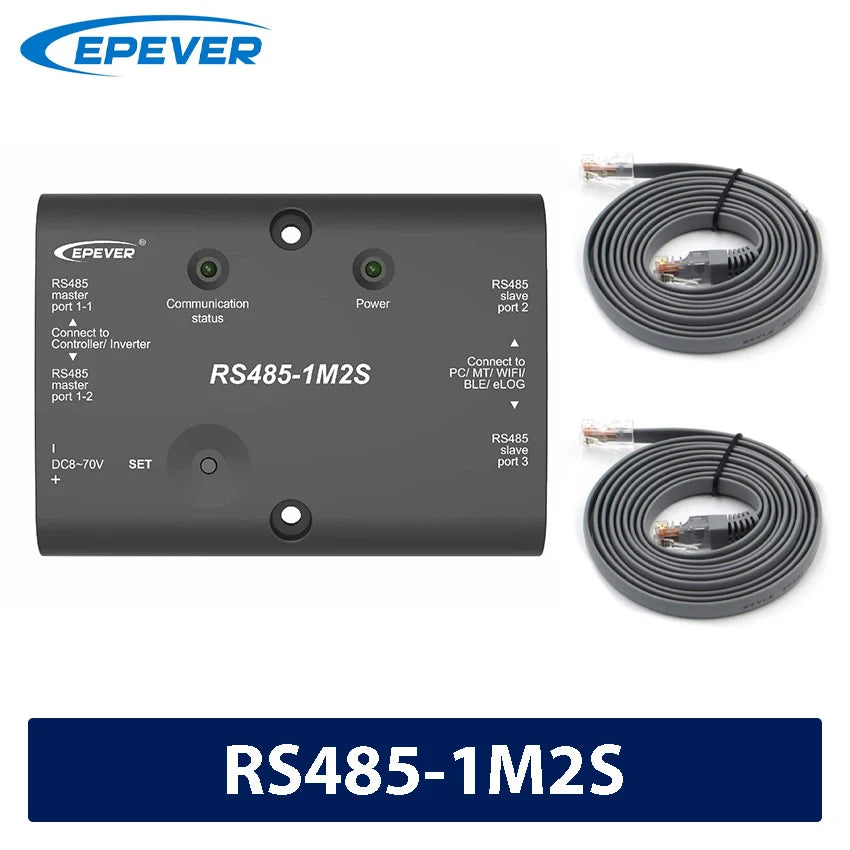 EPEVER RS485-1M2S Extension Module Extend the RS485 Communication Port Of Epever Solar Controller And Inverter