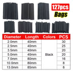 Heat-shrink Tubing Thermoresistant Tube 1300/650 Heat Shrink Wrapping Kit Electrical Connection Wire Cable Insulation Sleeving