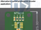 MT6816 High-Speed and High-Precision Magnetic Encoder Magnetic Induction Angle Measurement Sensor Module