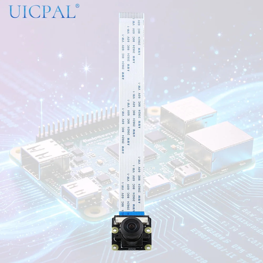 OV9281 Camera Module for Raspberry Pi5 4 4B 3B+ ZERO 2 W 79 110 160 Degrees 1280*800 1MP Black White Global Shutter 120 FPS