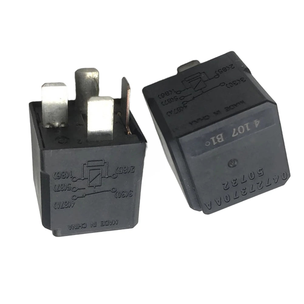 Automotive Relay 12V 30A 5 Pin Relay 04727370AA 50732 Fuel Pump Relay 2 Pack