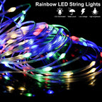 String LED Bluetooth Fairy Lights Dreamcolor RGBIC DIY Party Christmas Tree Lights Wedding Decor Garland USB Lamp 15M/10M/5M/2M