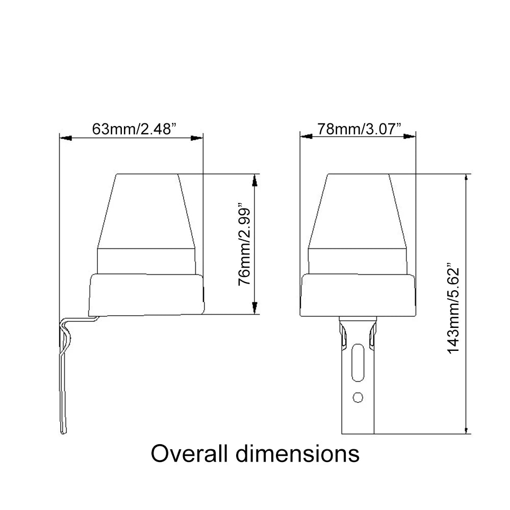 AC110-220 Adjustable Street Light Photoswitch Photocell Sensor Switch Automatic On Off Photo Control Sensor Switch