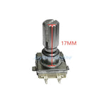 2pcs EC11 Rotary Encoder Code Switch With Push Button30 Position 360 Degree Infinite Rotation SMD 5pin Plum Shaft