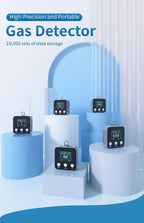 3-in-1 CO2 Monitor Air Quality Detector 10000ppm High Accuracy NDIR Sensor Temperature Humidity Tester USB Data Logger
