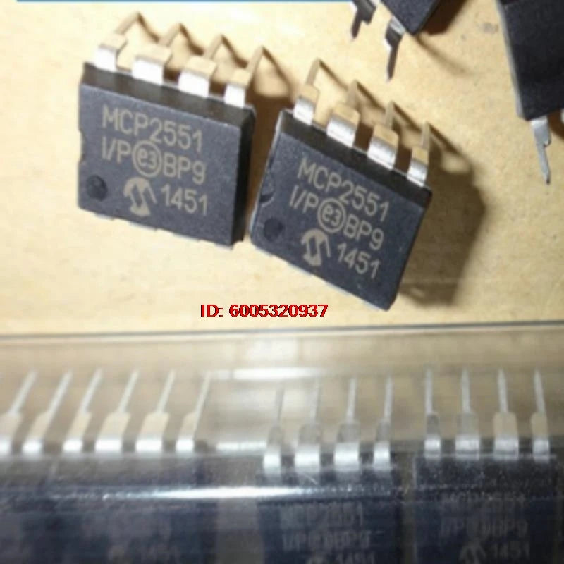 MCP2551 MCP2551-I/P NEW Original Genuine Chip Packing 8-DIP