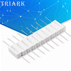 10PCS 5W 5% Cement Resistor Power Resistance 0.1~100K 0.1R 0.5R 1R 10R 100R 0.22 0.33 0.5 1 2 5 8 10 15 20 25 30 1K 10K 100k ohm