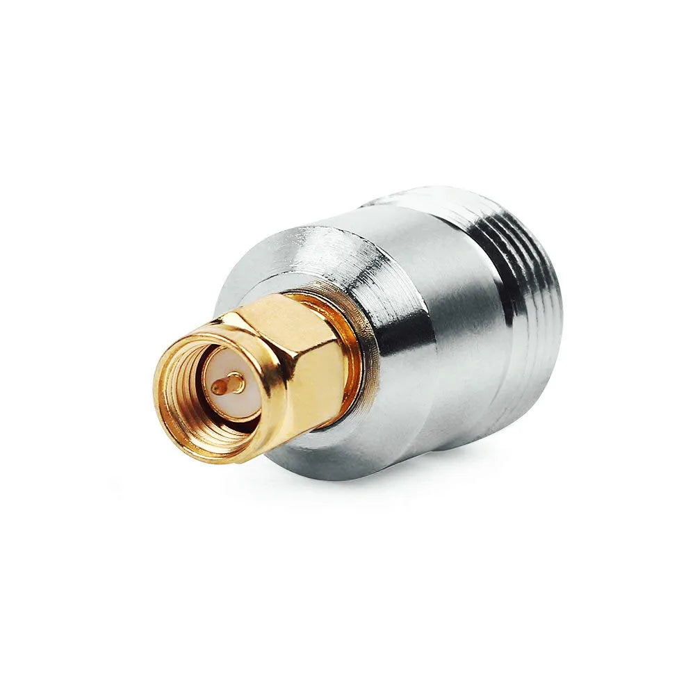 Connector N Female to SMA Female Jack / SMA Male Plug / RP-SMA Female / RP-SMA Male Straight RF Connector Adapter
