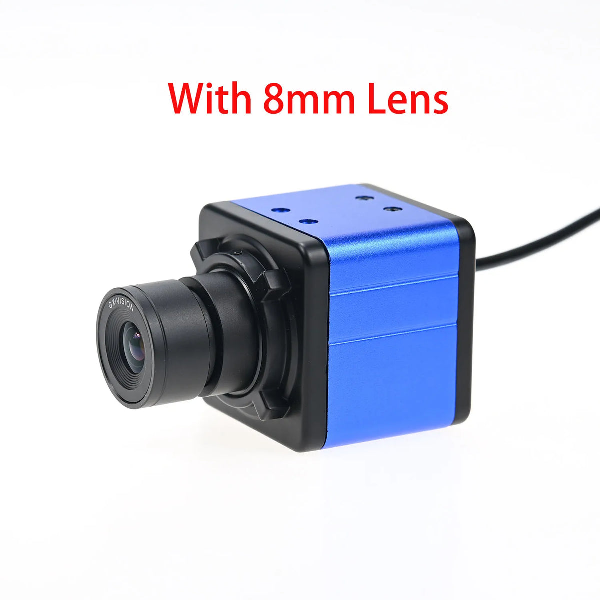 GXIVISION 60FPS 2MP Color Global Shutter Case Camera,USB Drive Free,Moving Capture,1600x1200,CS Lens,Win/Linux/Android/RPi