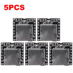 1-5PCS DFPlayer Mini MP3 Player Module V3.0 16P Support TF Card U-Disk Mini MP3 DF Player Audio Voice Module Board for Arduino
