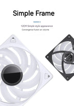 JONSBO SL-120 ARGB Fan 120mm Cooler for PC Case Fan 5V 3PIN/4PIN PWM CPU Cooler PC Fan RGB Front Reverse Case Fan