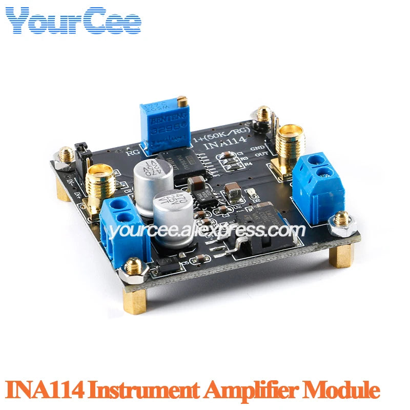 AD8421 Micro Signal Voltage Amplification Board Single Precision Instrument Amplifier Module AD8429 AD620 AD623 INA114 Type
