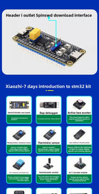 STM32 Development Board Starter Kit Advanced Kit STM32F103C8T6 Minimum ARM System Board Introductory More Than Ten Types A Set