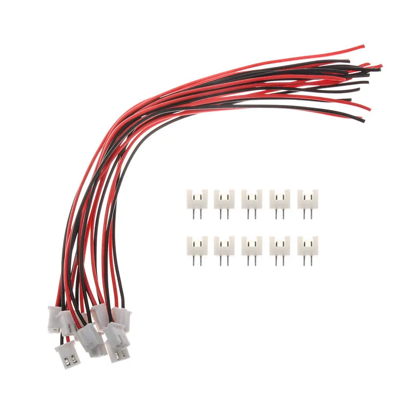 10PCS 1.5 2.0 2.54 ZH/PH/XH Female Male Plug Connector Socket 2/3/4/5/6/7/8/9/10P Pin Pitch with Cable Wire 15/30cm