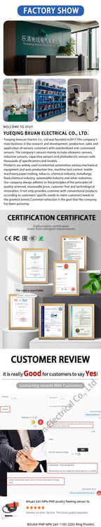 BXUAN Capacitive Contact Liquid Level Sensor, Lubricating Grease Adhesive Oil Level Sensor, Proximity Switch