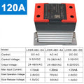 LCTC Solid State Relay 10A25A40A60A80A100A120A DIN Installation DC to AC AC to AC DC to DC Single-phase SSR With Radiator