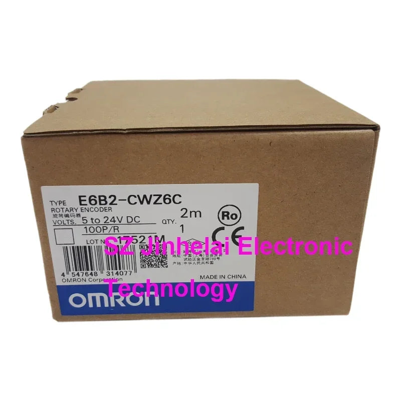 Omron E6B2-CWZ6C E6C2-CWZ6C 100 200 360 500 600 1000 1024 2000P/R New and Original Rotary Encoder 2M 5-24VDC