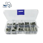 85PCS 10 Types NE555 LM324 LM393 UA741 ULN2803 LM358 LM386 NE5532 ULN2003 PC817C Integrated Circuit DIP IC Combination Chip Kit