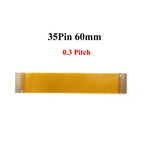 0.3mm Pitch 13 21 23 25 27 21 33 39 45 51 Pin Ffc Fpc Flexible Flat Cable Gold Plated Ribbon Cable
