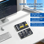1PC Servo Motor Angle Test Module +1PC SG90 180 Degree Servo Motor For Arduino Robot DIY Electronic Components